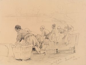セーヌ川の洗濯女たち 作： エエロ・ヤルネフェルト