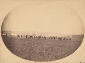 [銃剣ドリル]、ca。 1863年。 作： Egbert Guy Fowx