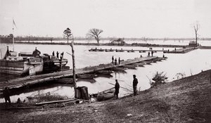 舟橋、1861 年から 65 年。 作： Egbert Guy Fowx