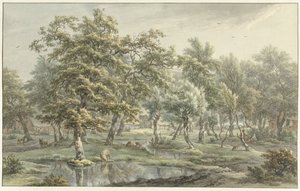 Eextの風景（ドレンテ州） Eext の顔 (Drenthe) 作： Egbert van Drielst
