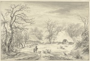 冬の風景 作： Egbert van Drielst