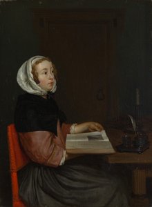 読者。 作： Eglon Hendrik van der Neer