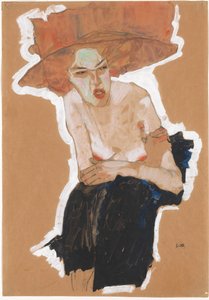  作： Egon Schiele