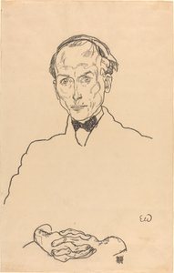 博士 アーネスト・ワグナー 作： Egon Schiele