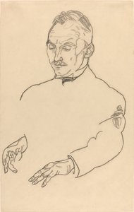 博士 コリアー 作： Egon Schiele