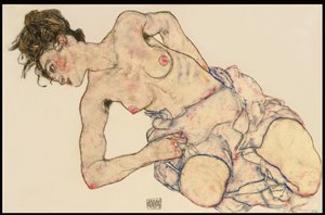クナイダーの女性ヌード、1917