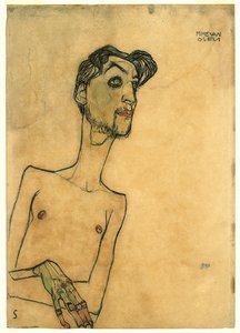 Mime van Osen 作： Egon Schiele