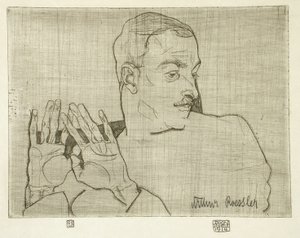  作： Egon Schiele