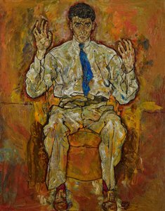 Gütersloh（1887-1973）によるパリの肖像 作： Egon Schiele