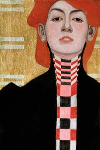 女性の肖像、1909年（油）（282394の詳細） 作： Egon Schiele