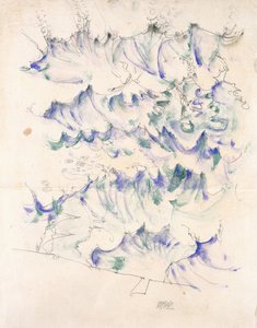 波、1912 作： Egon Schiele