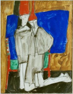 両膝 作： Egon Schiele
