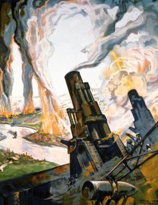第一次世界大戦のプロパガンダ・ポスター 作： Egon Tschirch