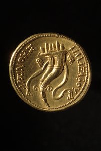 アルシノエ2世のギリシャのオクタドラフ、紀元前240年 作： Egyptian