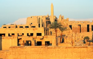 アメン大神殿、東部、カルナック神殿群、ルクソール、テーベ（ユネスコ世界遺産リスト 作： Egyptian 18th Dynasty