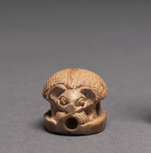 ハリネズミ、紀元前1391-1353年 作： Egyptian 18th Dynasty