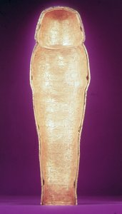 ツタンカーメンの墓（c.1370-1352 BC）からの天蓋付き棺の1つの内部。