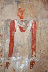 テバンのネクロポリス、ハトシェプスト葬祭殿、デイル・エル・バハリ（ユネスコ世界遺産リスト 作： Egyptian 18th Dynasty