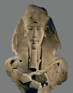 ファラオ アメノフィス4世 アクナトン（彫刻） 作： Egyptian 18th Dynasty