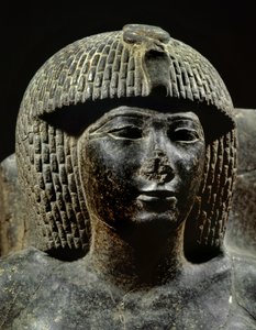ファラオ・トゥスモシス4世（黒御影石） 作： Egyptian 18th Dynasty