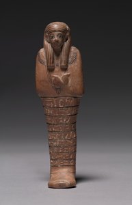 TasheryのShawabty、ニューキングダム、紀元前1391-1353年頃 作： Egyptian 18th Dynasty
