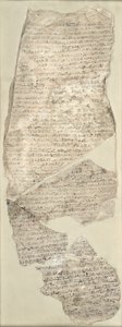 Sinuheオストラコン、新しい王国（石灰岩） 作： Egyptian 18th Dynasty