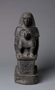 ミネムヘブの像、1391-1353年頃 作： Egyptian 18th Dynasty