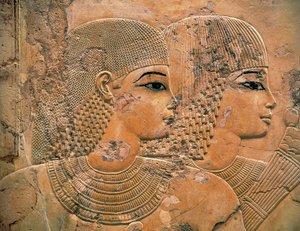 ラモスの葬儀の宴の招待客たち 作： Egyptian 18th Dynasty