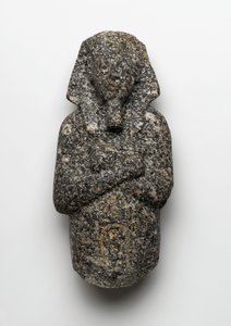 アケナテンのウシャブティ、ニューテル、テルエルアマルナ出身、紀元前1353-36年（花崗岩）