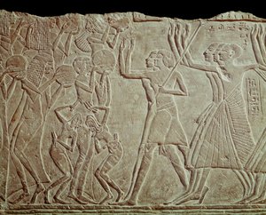 故人との別れ（ローリリーフ 作： Egyptian 19th Dynasty