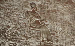 アブシンベルの大神殿 作： Egyptian 19th Dynasty