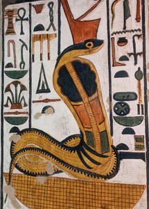 ネフェルタリの墓 / エジプトの女神ウアジェト (壁画)