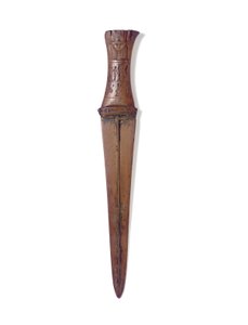 ダガー、新王国時代、紀元前1156-51年頃（木と青銅） 作： Egyptian 20th Dynasty