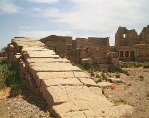 ラムセス3世の霊廟からのNilometer III（c.1184-1153 BC）New Kingdom