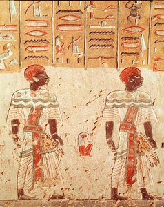 ヌメアン、ラムセス3世の墓から（紀元前1184-1153年）新王国 作： Egyptian 20th Dynasty