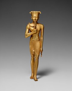 アメンの彫像（金 作： Egyptian 22nd Dynasty