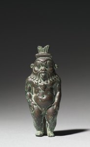 ベスの小像、紀元前525〜30年 作： Egyptian 27th Dynasty