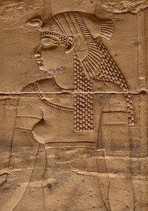 エジプトの女王、フィラエ神殿 作： Egyptian 4th Dynasty