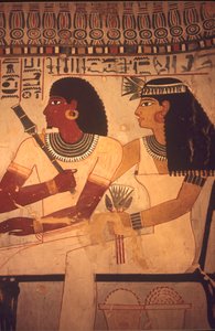 古代エジプト、セヌファーの墓、テーベ／ルクソール 作： Egyptian Egyptian