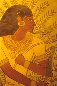 古代エジプト、セヌフェルの墓、テーベ、ルクソール、壁画、フレスコ画