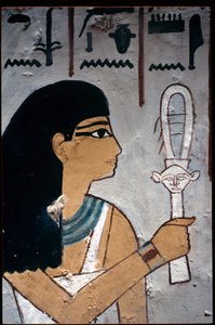 古代エジプト、壁画、セヌファーの墓、貴族の墓、テーベ 作： Egyptian Egyptian