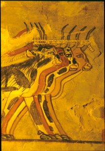 古代エジプト、壁画、セヌファーの墓、貴族の墓、テーベ 作： Egyptian Egyptian