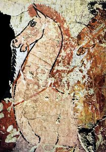 エジプトの墓の壁画 作： Egyptian Egyptian