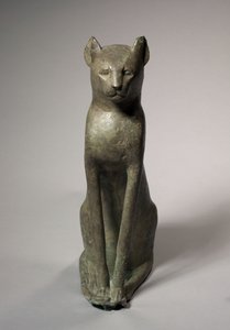 猫の棺、紀元前305〜30年 作： Egyptian Ptolemaic Period