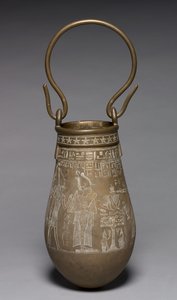 装飾されたシチュラ、紀元前305〜30年 作： Egyptian Ptolemaic Period