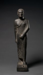 男の像、紀元前200-100年以降 作： Egyptian Ptolemaic Period