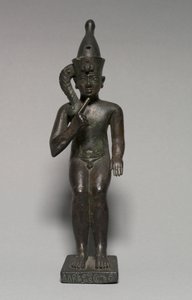 ハポクラテスの小像、紀元前304年から30年 作： Egyptian Ptolemaic Period