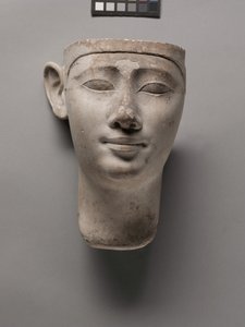 王の奉納の頭、紀元前305-246年 作： Egyptian Ptolemaic Period