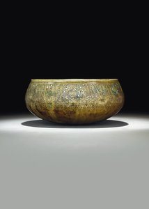 マムルークボウル、c.1351 作： Egyptian School