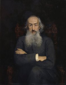 歴史家コンスタンチン・ニコラエヴィッチ・ベツヘフ=リュウミンの肖像1829-1897、1889